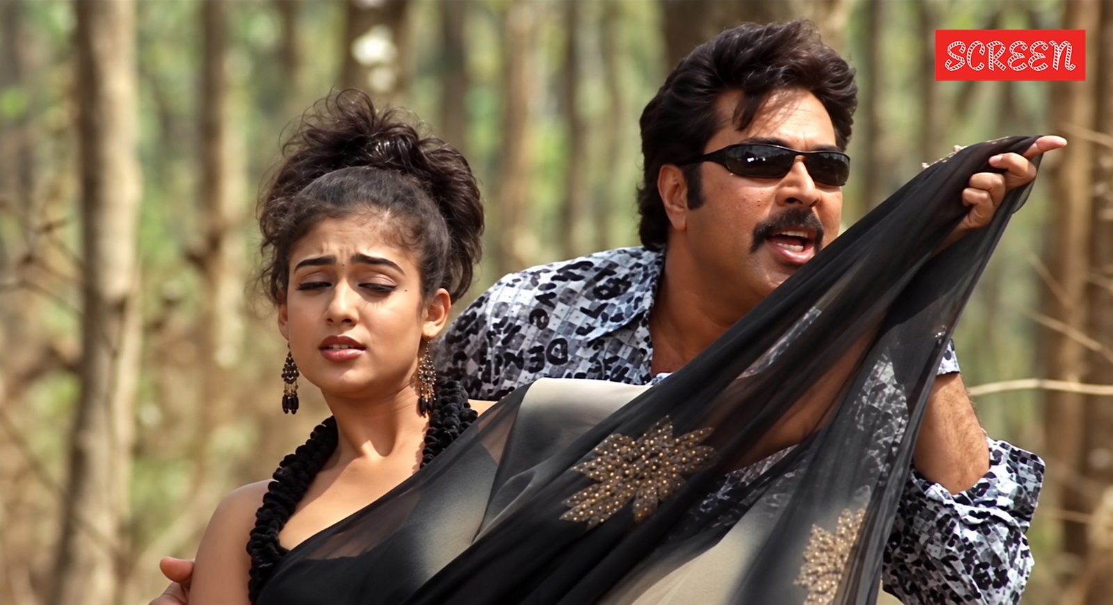 Mammootty and Nayanthara’s romantic scenes in Thaskaraveeran aren’t just cringeworthy but outright pukeworthy.