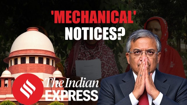 Delhi SIR: Supreme Court Flags ‘Mechanical’ Notices To Voters, Seeks ECI Response| Explained