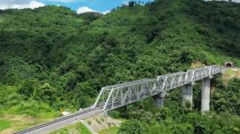 Bairabi-Sairang railway line: 1 year of rail connectivity and how it changed Mizoram (Image: Ministry of Railways)