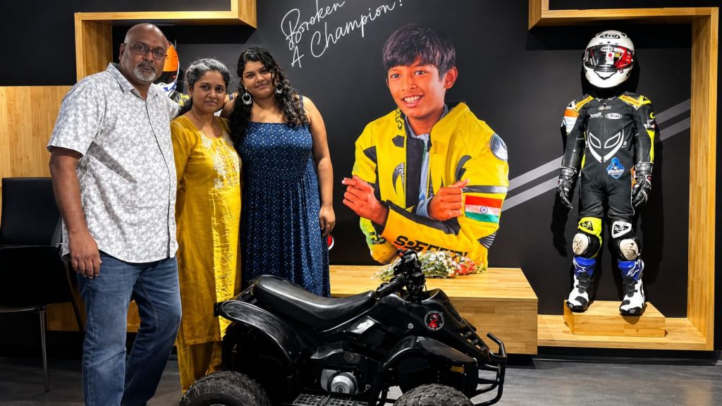 Worn by loss but still determined to keep a dream alive, the memorial is his family's tribute to Shreyas' life and dreams.