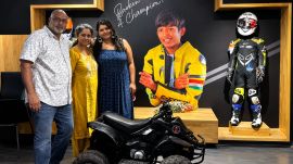 Worn by loss but still determined to keep a dream alive, the memorial is his family's tribute to Shreyas' life and dreams.