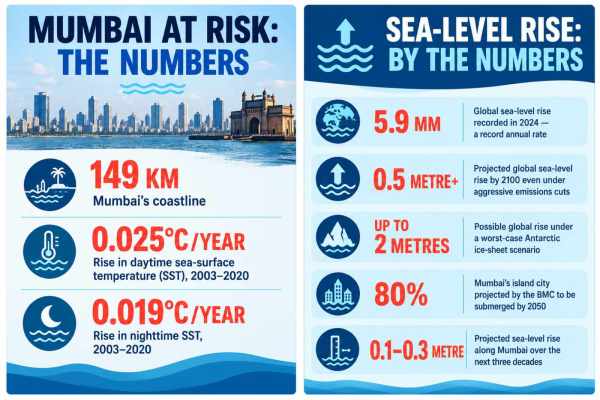 mumbai sea level
