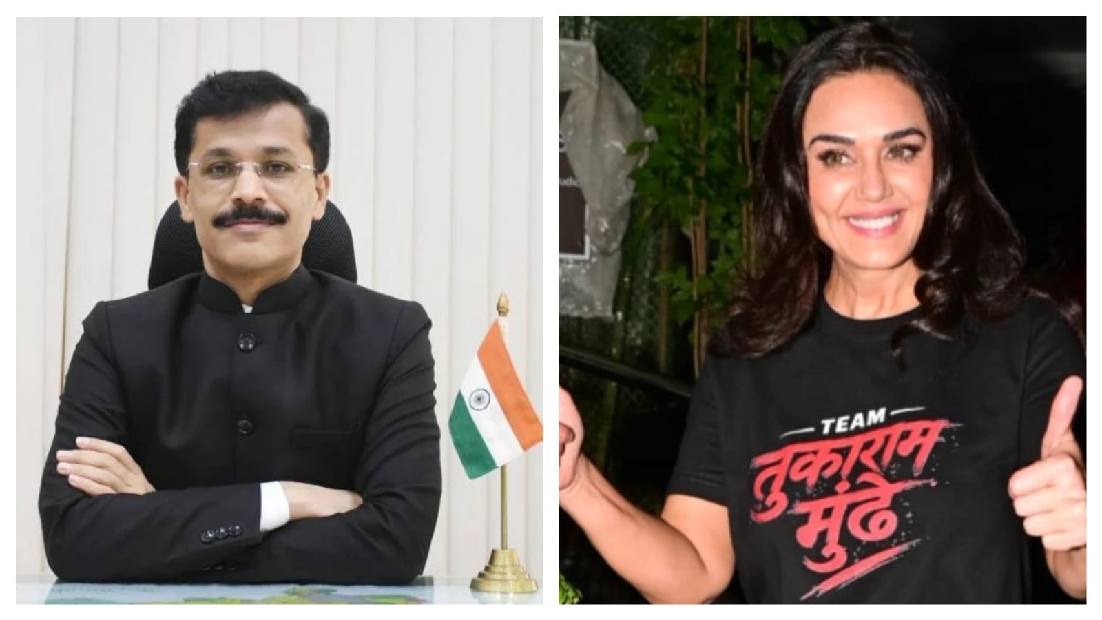 Maharashtra FDA Chief Responds to Preity Zinta's 'Team Tukaram Mundhe' T-Shirt Support