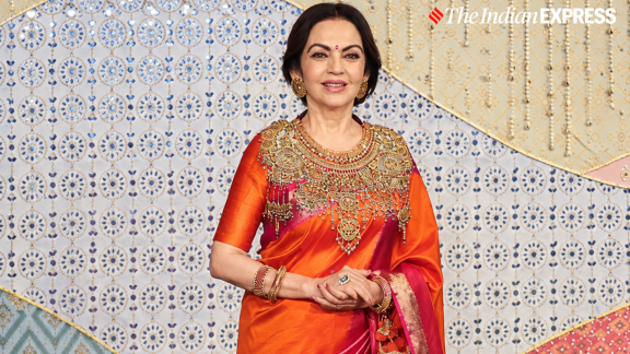 Nita Ambani at Ganesh Chaturthi celebrations