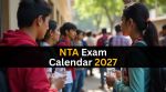 nta exam calendar 2027