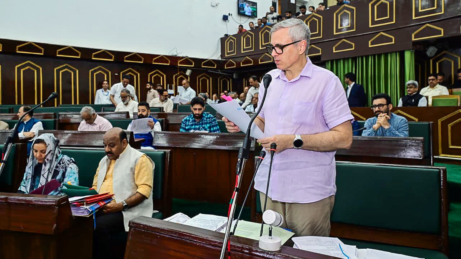Omar’s statehood resolution triggers BJP uproar in J&K House: ‘We will not tolerate it’