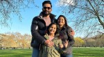 Prithviraj Sukumaran and his daughter