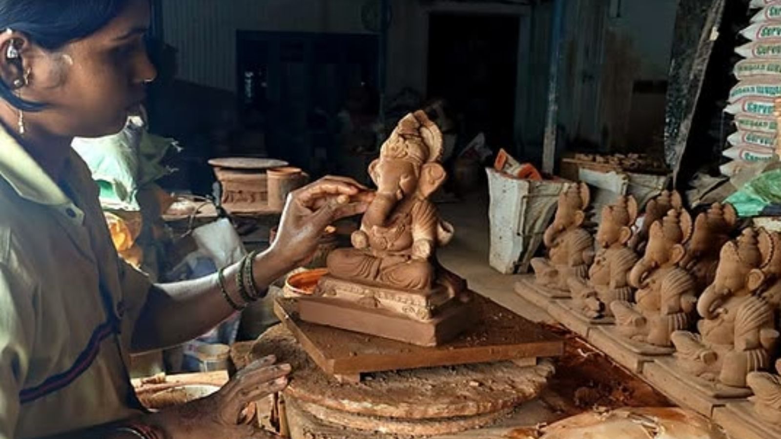 From farm soil to faith: How Pune’s Ganesha idols grow into Tulsi plants