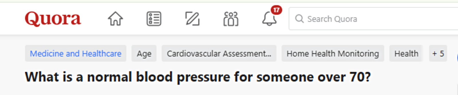 blood pressure