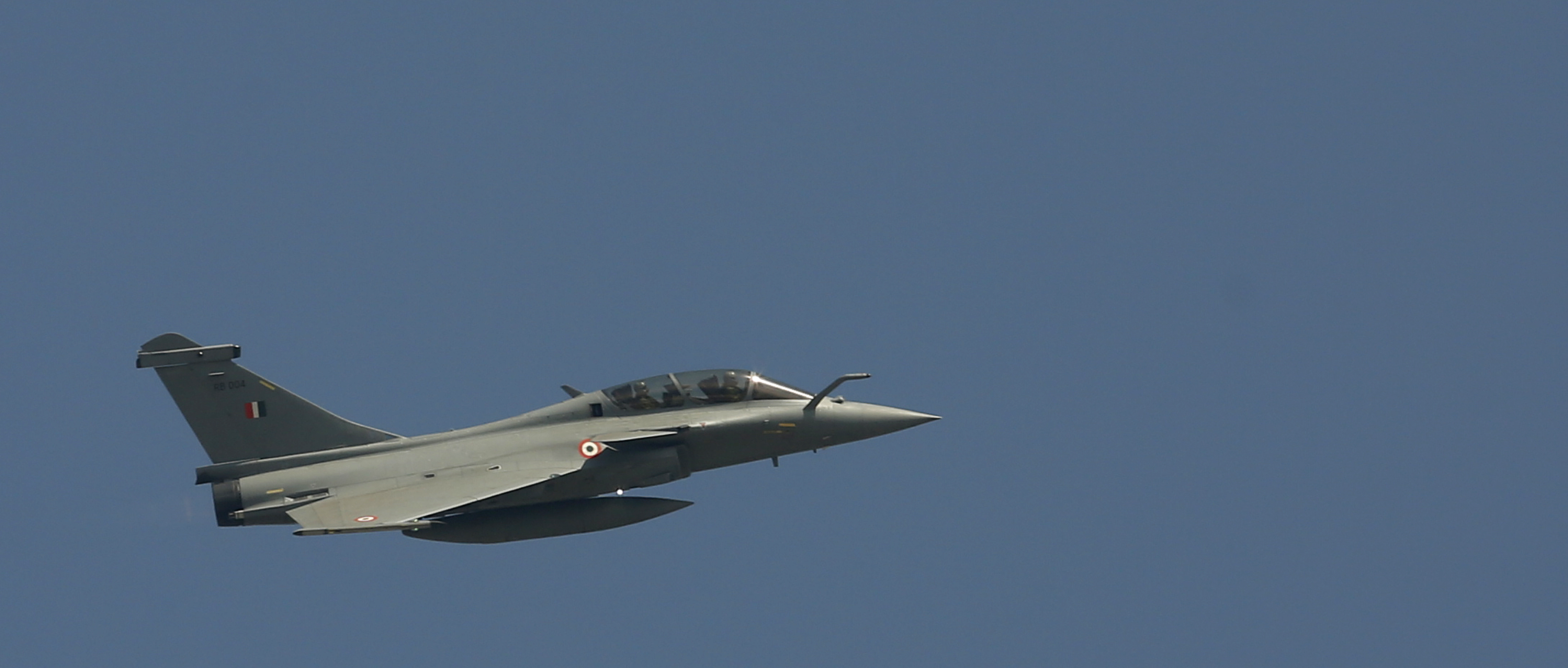 Rafale fighter aircraft during the rehearsal for the 88th Air Force Day parade at Hindon airbase in Uttar Pradesh in 2020 (Express Photo by Praveen Khanna)