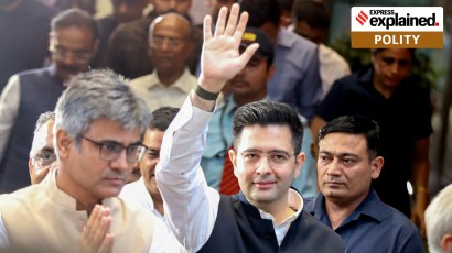 Raghav Chadha left the AAP and joined the BJP in April this year. (Praveen Khanna)