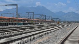Nagercoil railway station in Tamil Nadu is set to get nine new railway lines (Image: Railways/ Enhanced using AI)