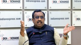 BJP leader Ram Madhav.