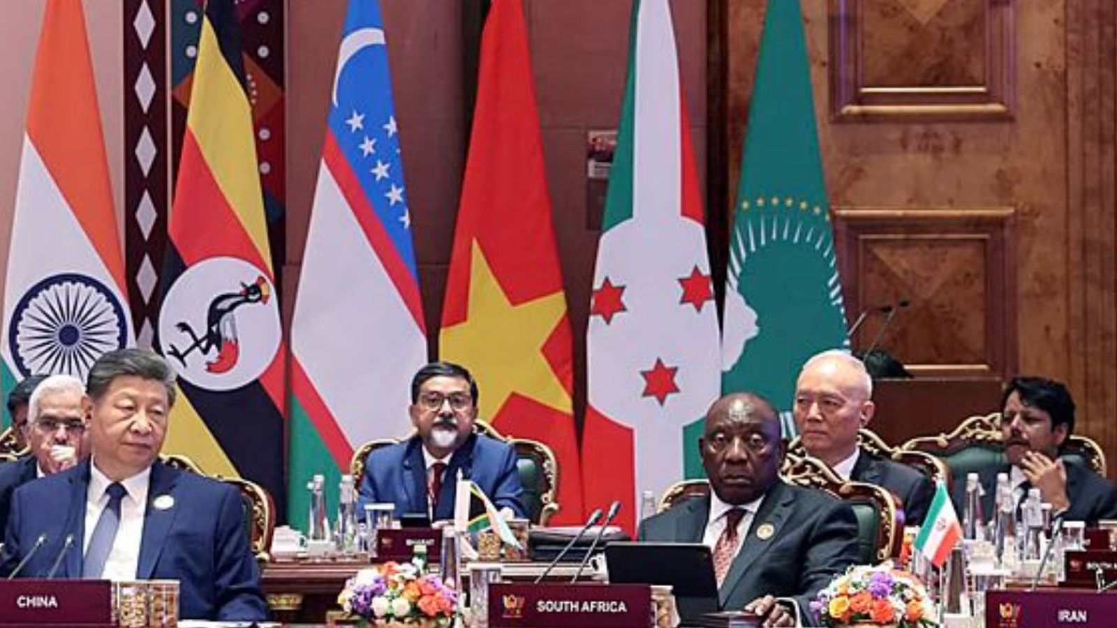 MEA dismisses claims of Ramaphosa, Xi falling ill after BRICS summit