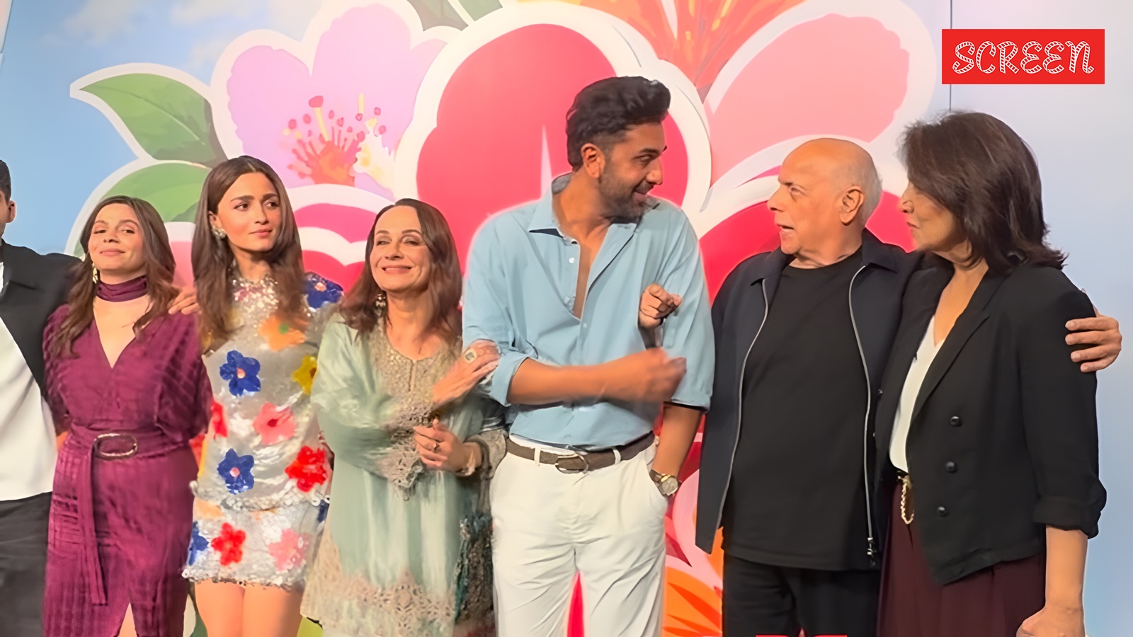 Ranbir Kapoor, Alia Bhatt bring families together for Don’t Be Shy screening, watch