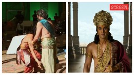 Arun Govil gives his blessing to Ranbir Kapoor for playing Rama.