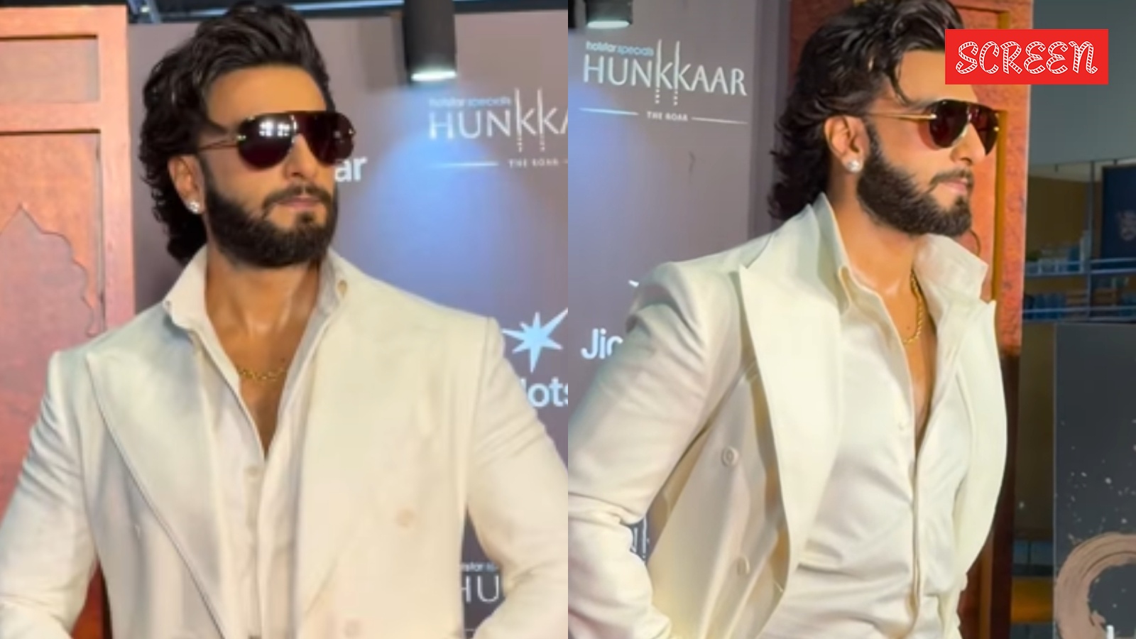 ‘Thank you’: Ranveer Singh attends Hunkkaar screening in first outing post daughter’s birth