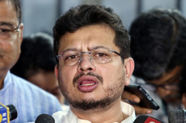 West Bengal Leader of Opposition Ritabrata Banerjee, a member of the Arup Roy faction, on Thursday. ANI