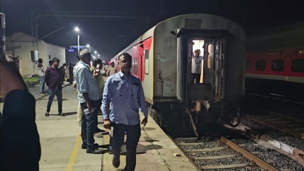 A technical team inspected the coach to find out the cause of the overheating (Image: Special Arrangement)