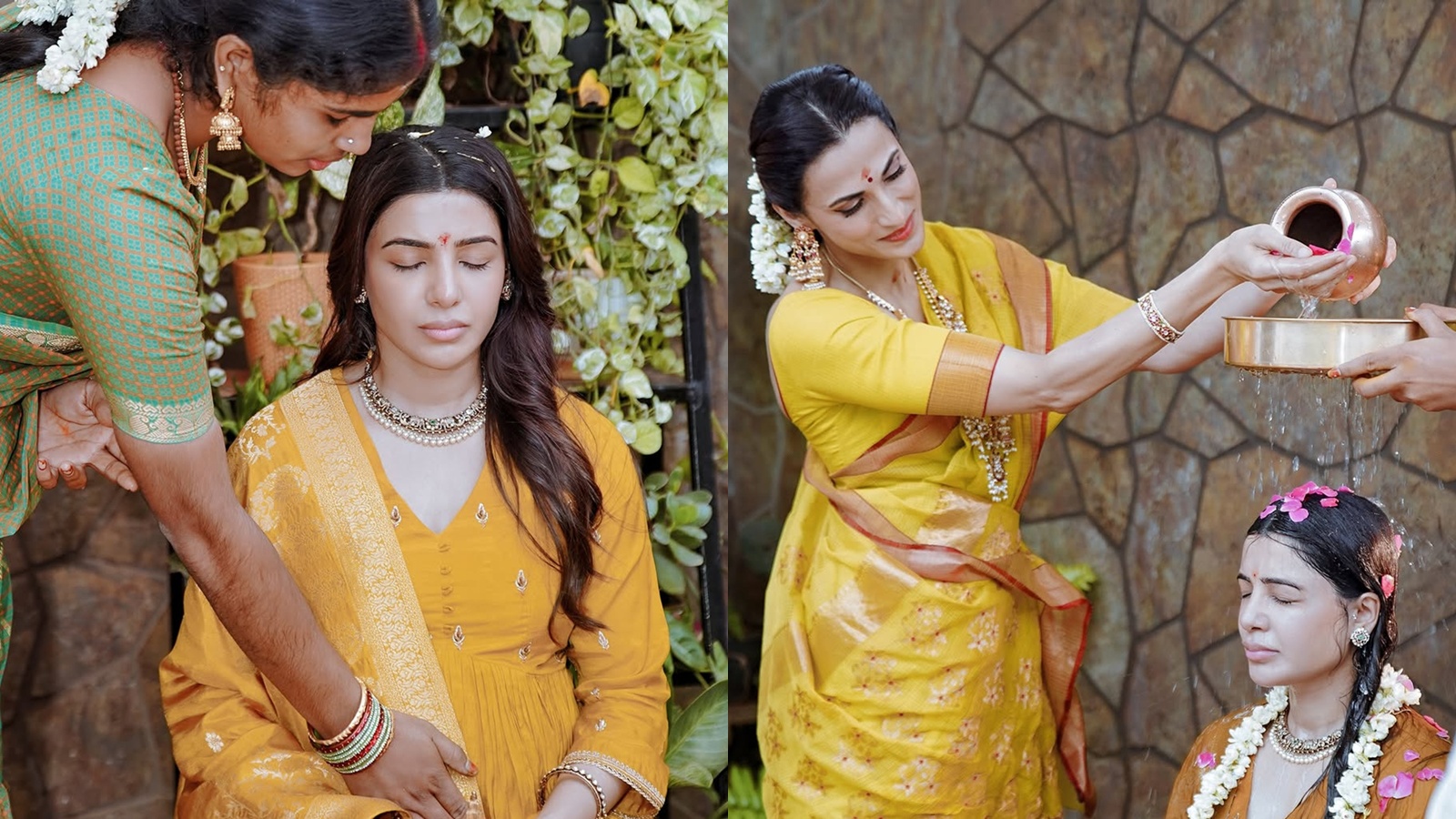 Samantha Ruth Prabhu godh bharai ceremony