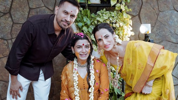 Samantha Ruth Prabhu godh bharai ceremony