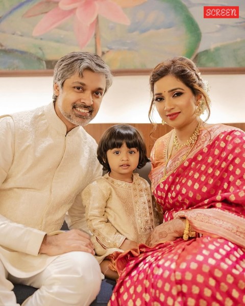 shreya ghoshal family
