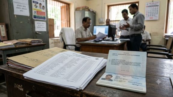 According to officials, the three cases were detected during the process of verification of documents submitted for inclusion of names in the electoral roll in Jamshedpur East. (AI Generated Photo)