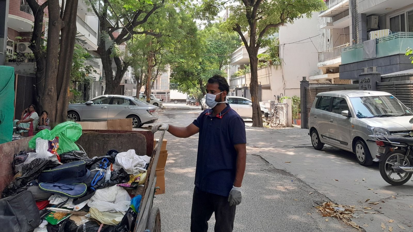 South Delhi’s Defence Colony tries a new waste model. Its workers say they’re losing out