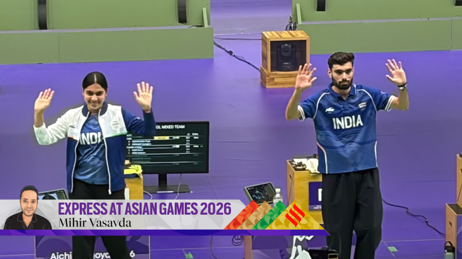 India win second gold medal of Asian Games: Suruchi, Kamaljeet storm to mixed team title