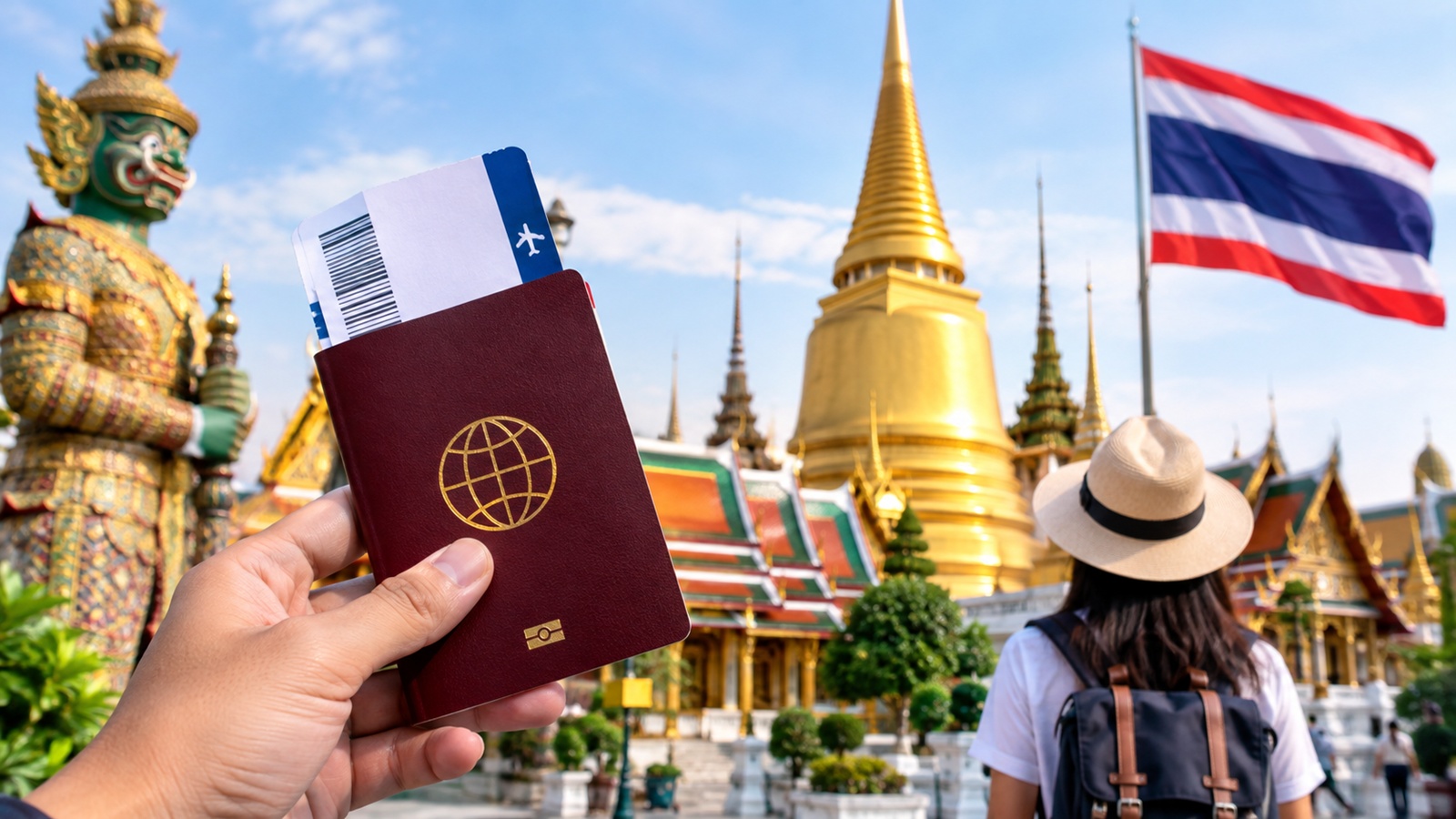 Thailand Reduces Visa-Free Tourist Stay to 30 Days for 60 Countries from September 2026