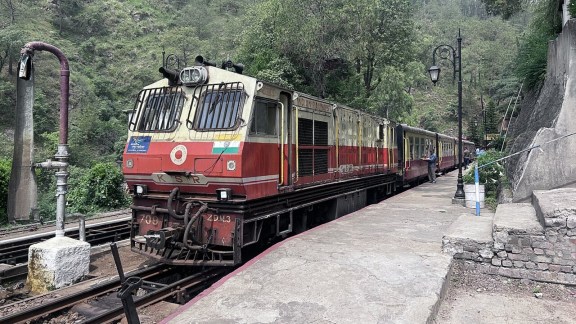The Kalka–Shimla Rail, Solan station