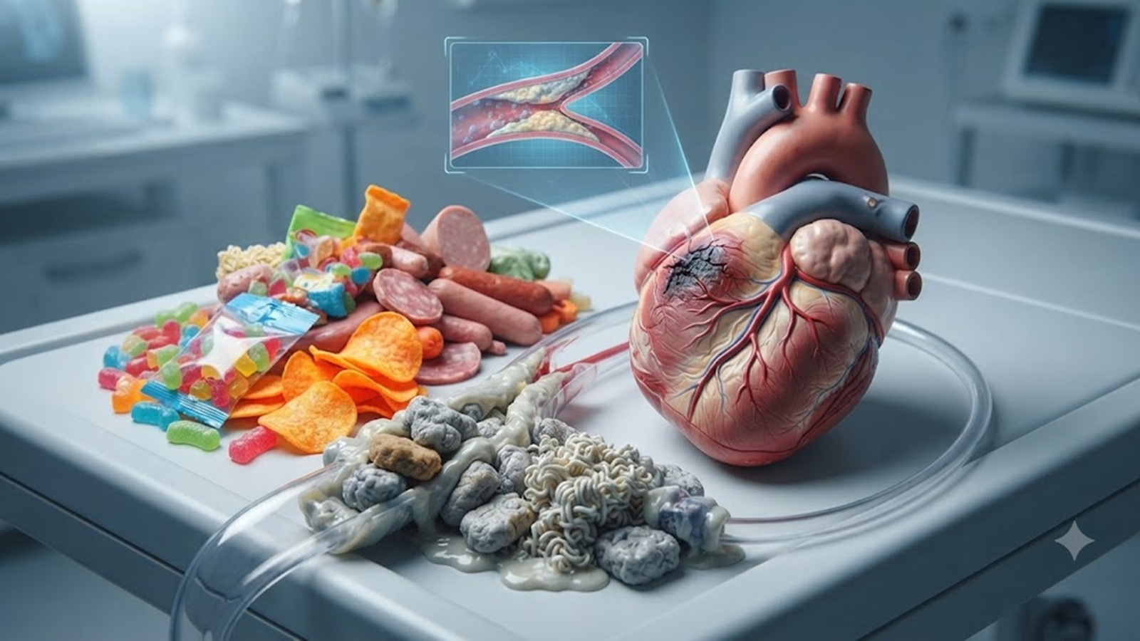 100g more ultra-processed food a day =14% higher heart risk: What a study found