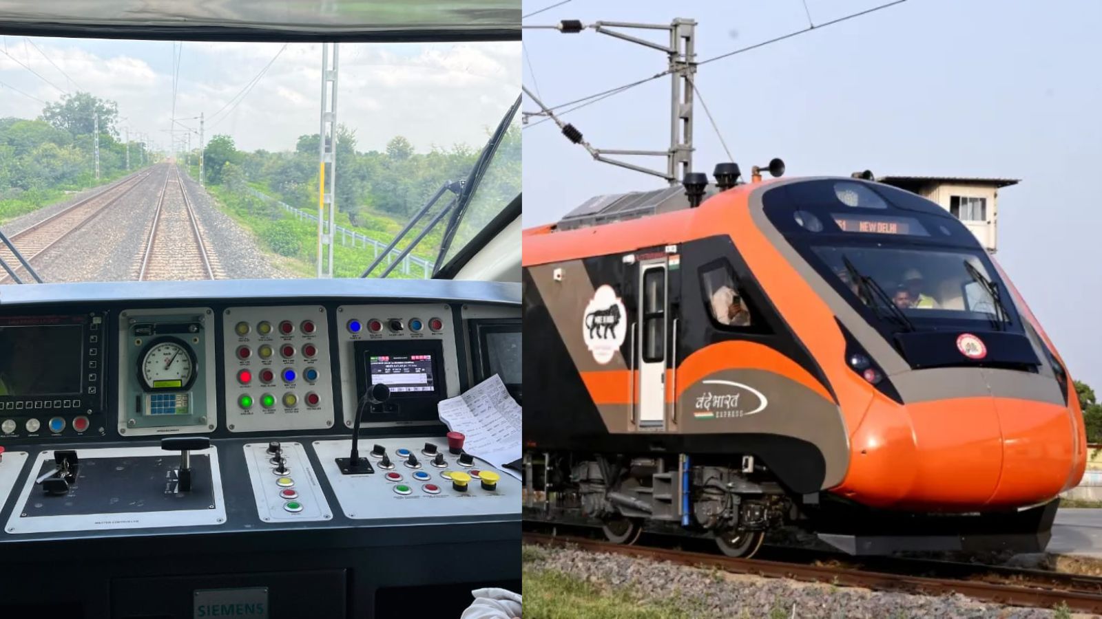 Vande Bharat train hits 180 kmph in high-speed trial, more tests ahead Vande Bharat train hits 180 kmph in high-speed trial, more tests ahead