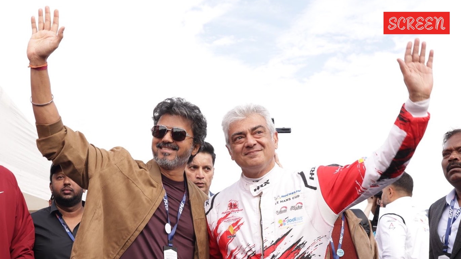From warm hug to flagging off the race: Inside Ajith and Vijay’s Silverstone moment