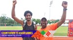 National record holder in the 400 metres Vishal TK with coach Jason Dawson. (Express Photo)