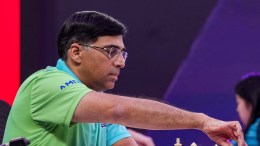 Despite Anand's one-move blunder against Ian Nepomniachtchi and losses for Yagiz Kaan Erdogmus and Kateryna Lagno, the Knights had stayed in the contest after Arjun Erigaisi and Nino Batsiashvili struck with black pieces. (PTI Photo)