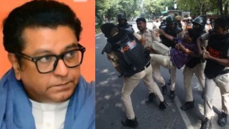 Raj Thackeray CJP protest Delhi Modi Shah