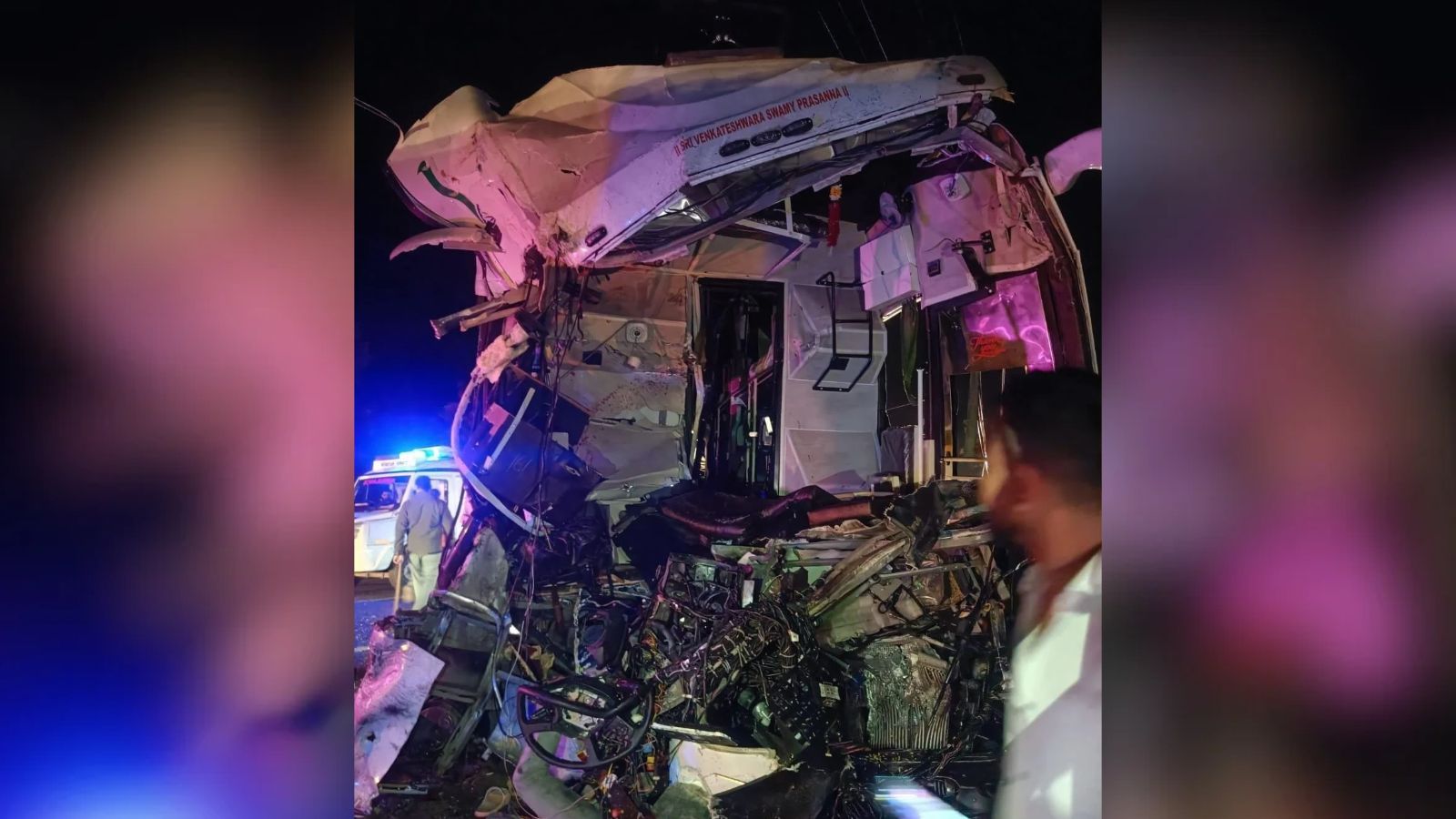 Four Dead, 14 Injured in Head-On Collision Between Bus and Lorry Near Mysuru