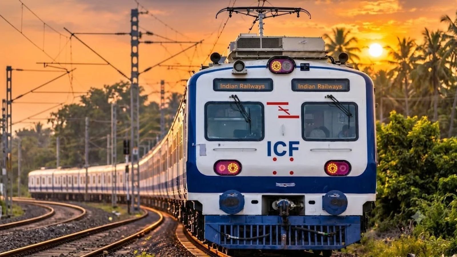 For the first time, AC local train service begins on Chennai Central-Arakkonam route