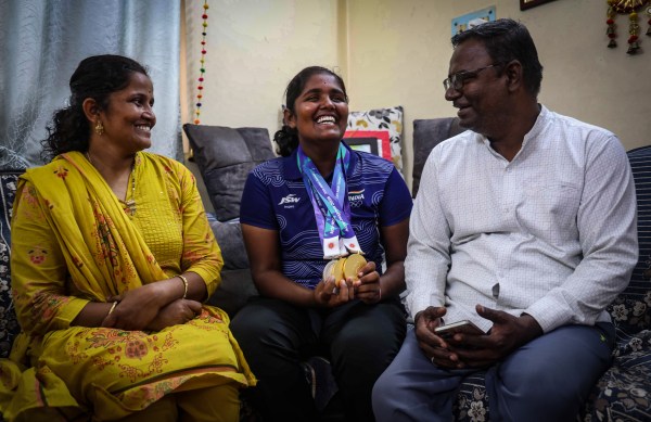 Parents Anil and Rupali Mohod