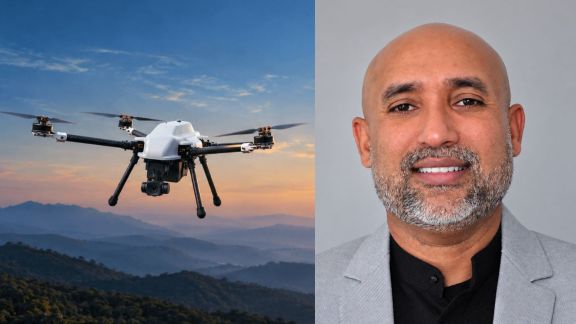 Joe Kuncharia, CEO and chief strategist of AXL Systems, which began with three people at a borrowed desk in Kerala. (Express Image/AXL)