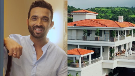 Ajinkya Rahane family villa tour video