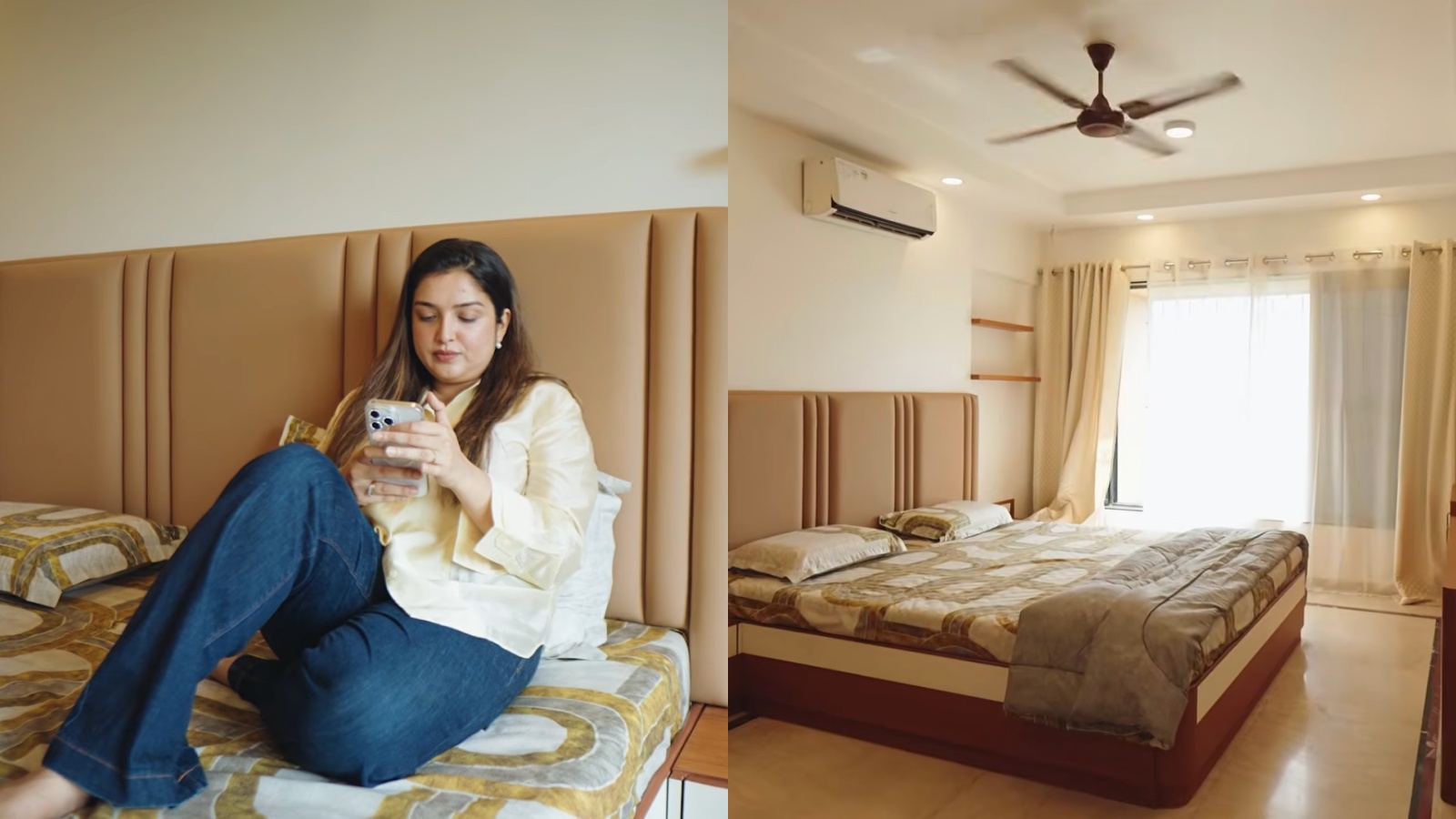 Amrapali Dubey’s sea-facing home: Inside the Bhojpuri star’s new Mumbai apartment