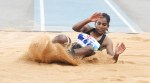 Asha Ilango broke a decade-old meet record in women's triple jump by sailing to a distance of 13.89m. (AFI)