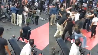Baghpat gym fight video