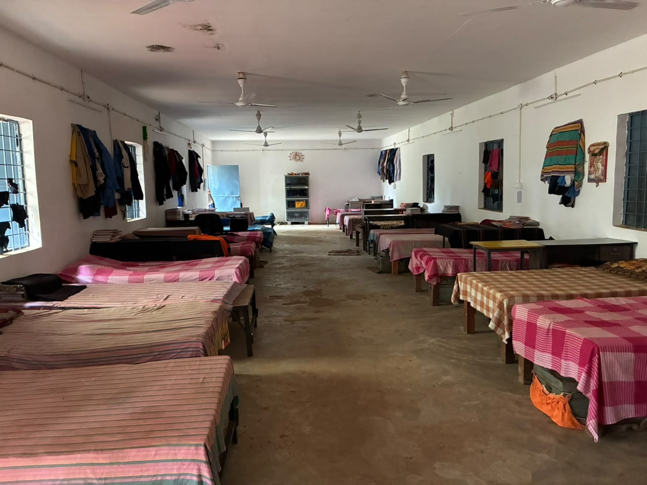 This building in Bastar used to house a security camp. Now, it is home to 150 students