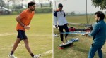 Bhuvneshwar Kumar putting in the hard yards with his physio Ramneesh Vohra. (Instagram & Special Arrangement)