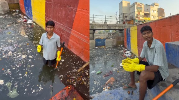 Bittu Tabahi Ajnar River garbage