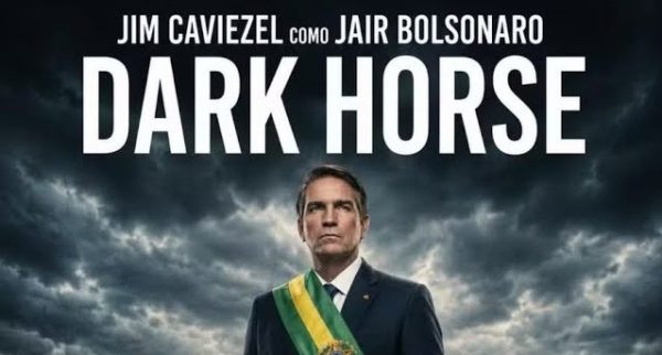 Jim Caviezel as Jair Bolsonaro in Dark Horse (2026).
