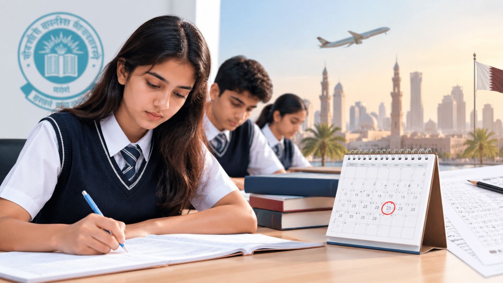 CBSE Class 12 timetable released for West Asian countries